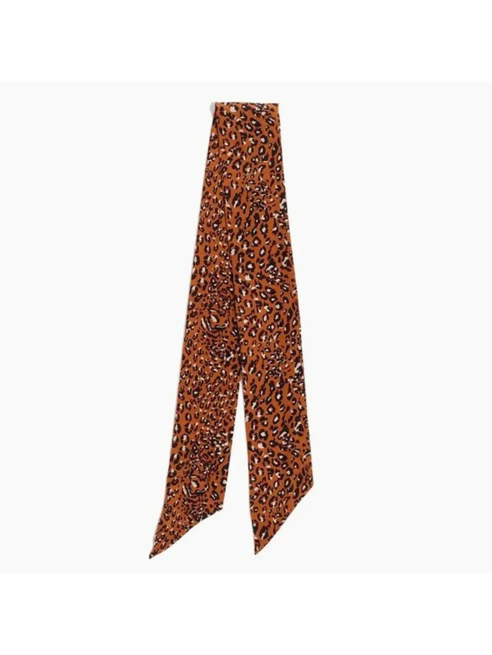 Madewell Silk Skinny Bandana Warm Nutmeg Multi